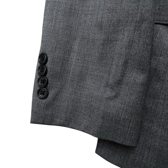 Bonobos Blazer Jacket Mens 42S Sports Coat Slim Fit Wool Blend Stretch Gray - Picture 4 of 7